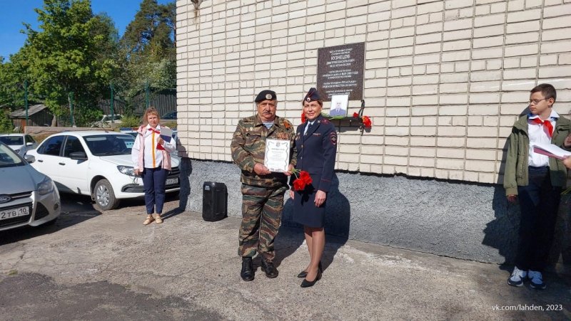 На юге Карелии мероприятия в честь Дня пограничника поддержали полицейские и председатель Общественного совета