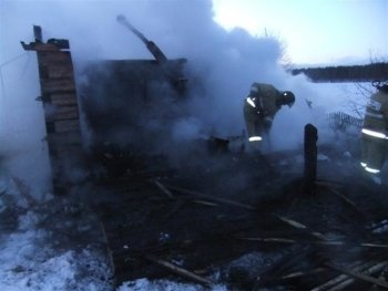 Пожарно-спасательные подразделения привлекались для ликвидации пожара в Лахденпохском районе.